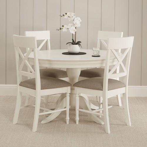 Round dining table - round,