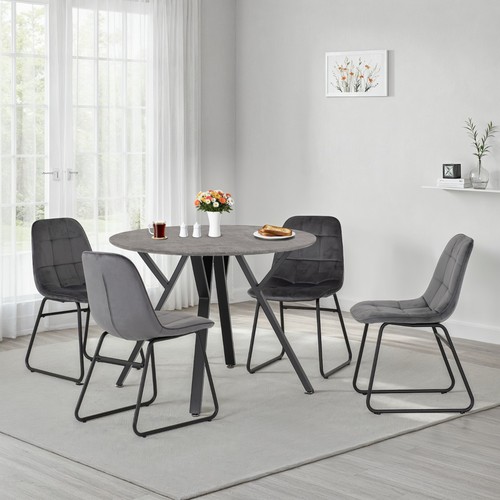 Athens round dining set - round,