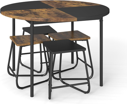 Dining table and chairs - and,