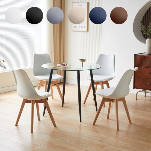 Dining table and chairs set - and, 4