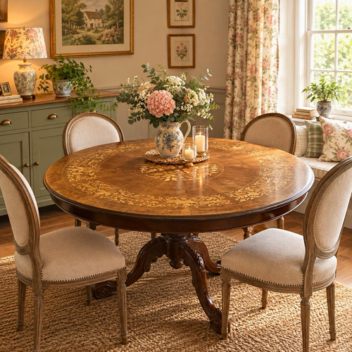 Used antique round - used,,