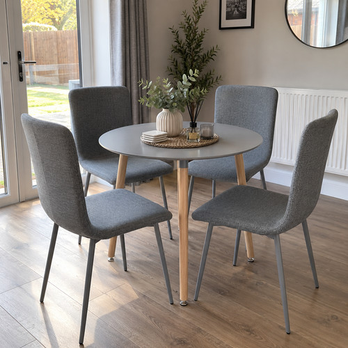 Round dining table and - and, 4