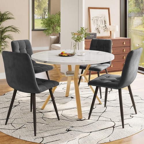 Round dining table and - table,