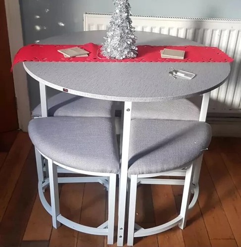 Dining table and chairs - dining,