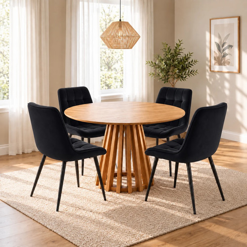 Kayci round oak - kayci,