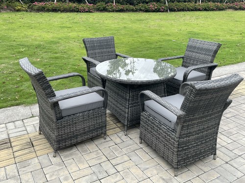Fimous seater outdoor rattan - 4,