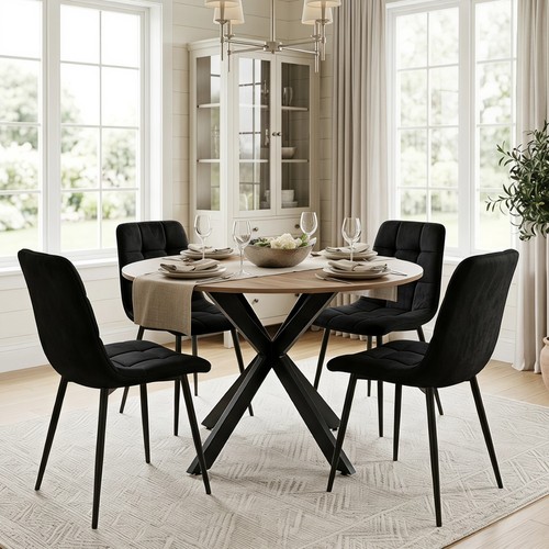 Seater round dining table - dining,