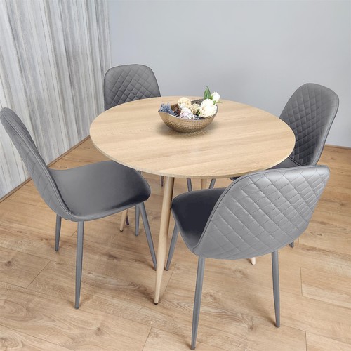 Dining table and chairs - table,