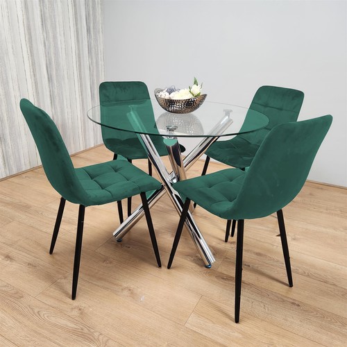 Dining table and chairs - dining, 4