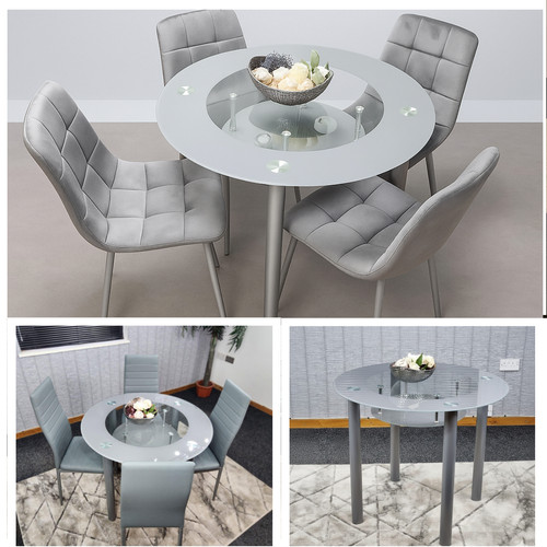 Modern grey glass - grey,