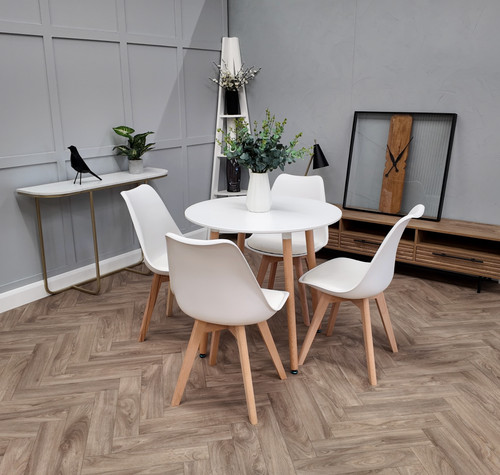 80cm round dining table - 80cm,