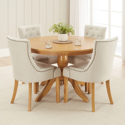 Dining table cheshire oak 2m - cheshire,