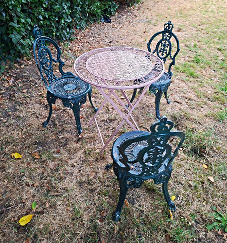 Piece set 1 round metal - 1,