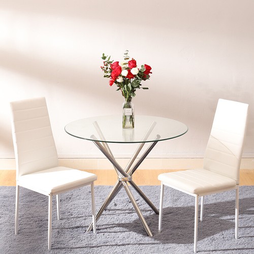 Kitchen seats chrome glass - seats,