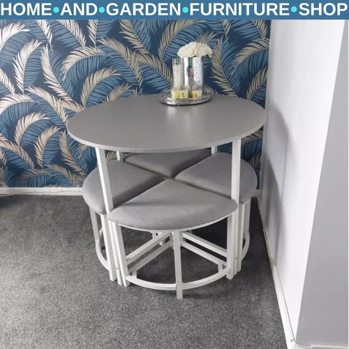 Small dining table chairs - 4,