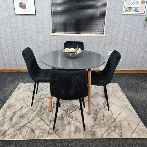 Dining table set round - dining,