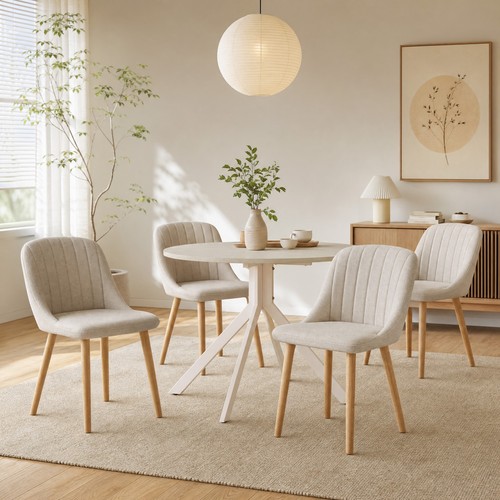 Goeurvant set round dining - round,