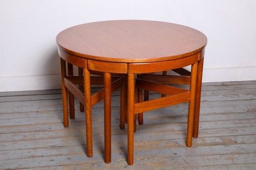 Danish teak round - a.b.j.,